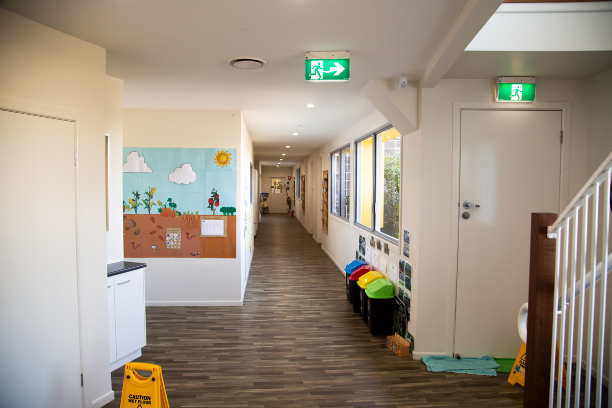 Sippy Downs Childcare Centre Development Hallway
